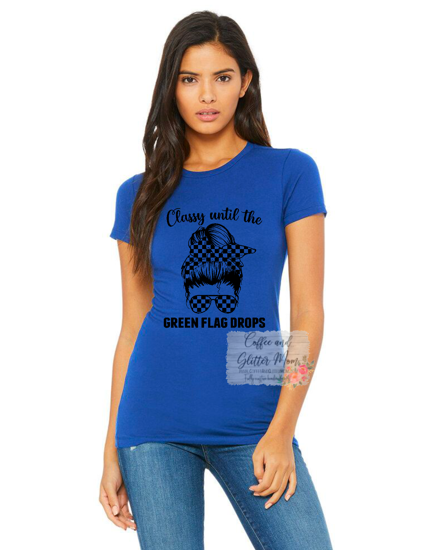 Classy Til The Green Flag Tee
