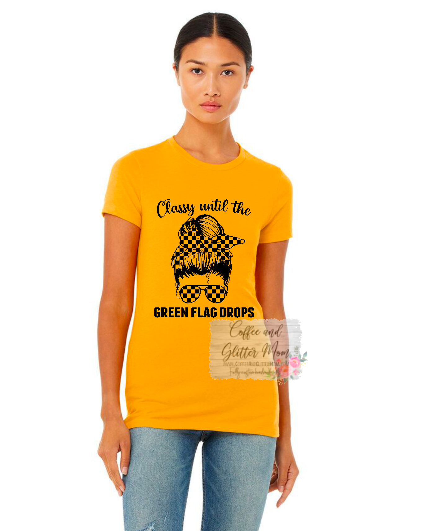 Classy Til The Green Flag Tee