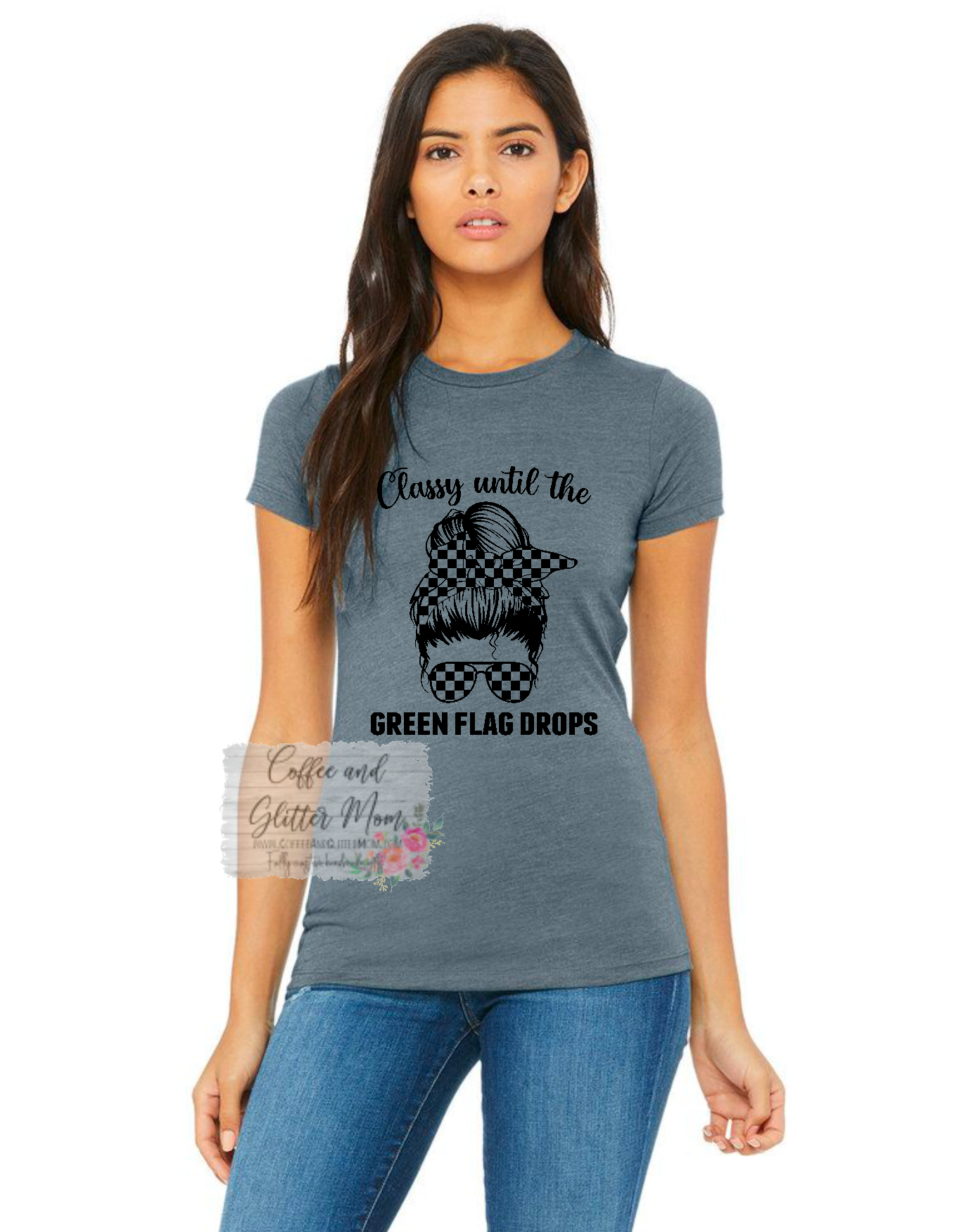 Classy Til The Green Flag Tee