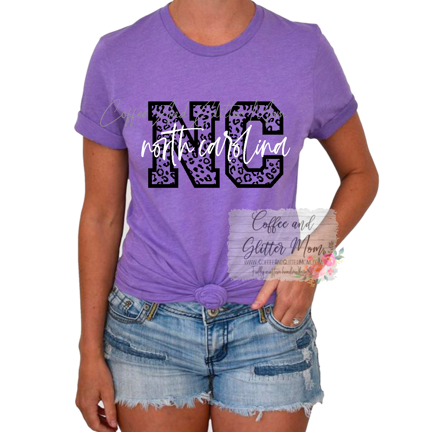 North Carolina Leopard Unisex Tee