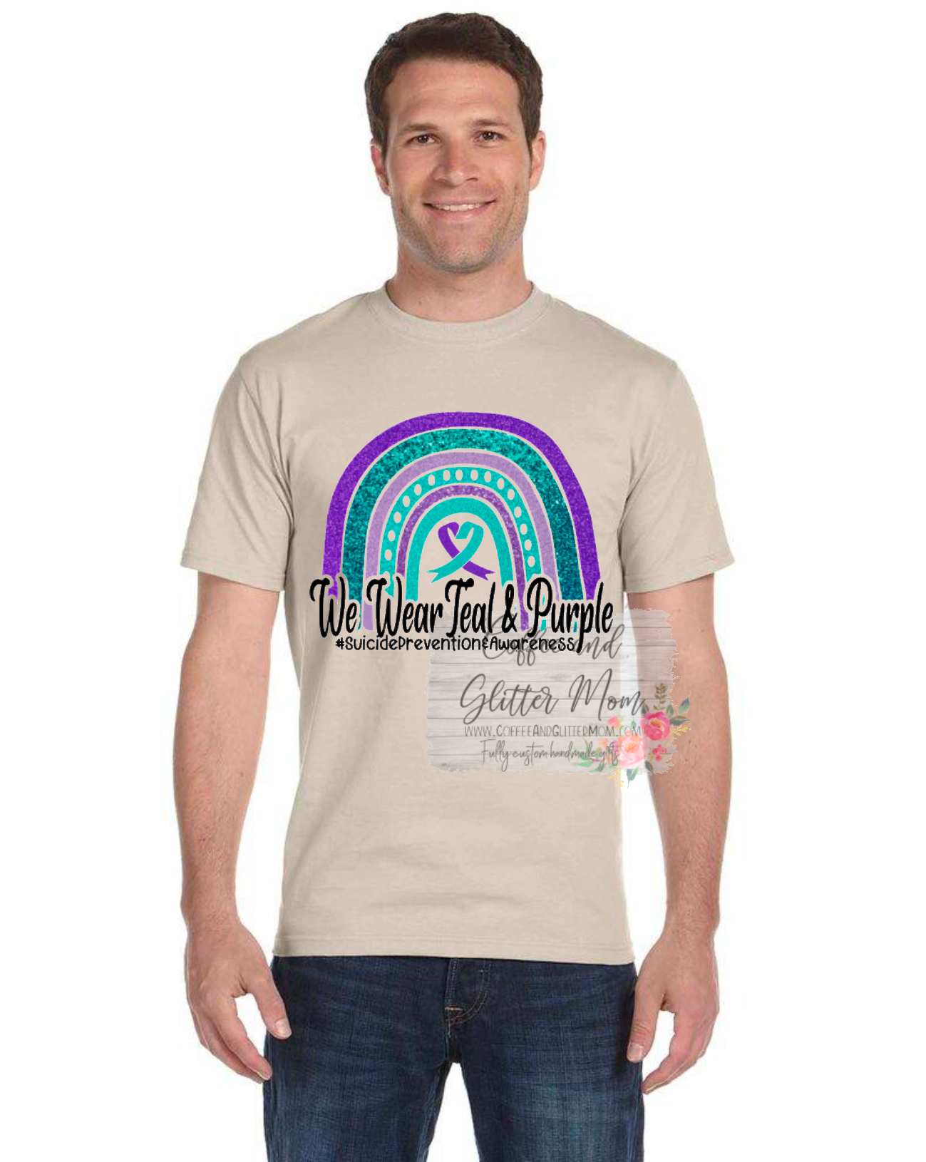 We Wear Purple & Teal Unisex Tee