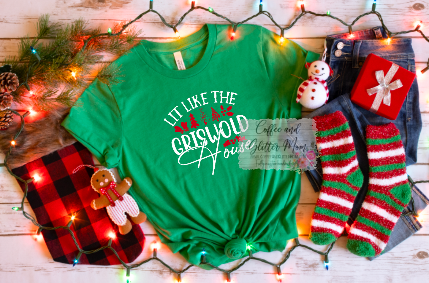 Lit Like The Griswold House Unisex Tee