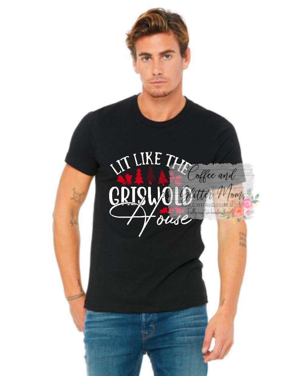 Lit Like The Griswold House Unisex Tee