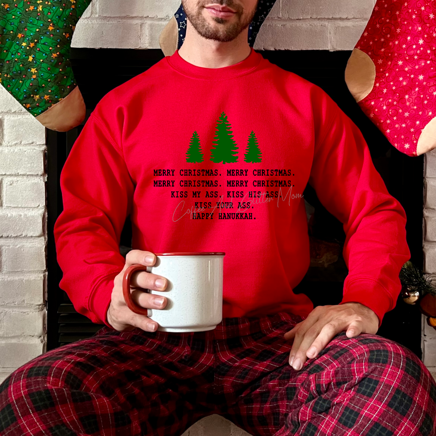Merry Christmas Kiss My Ass Griswold Sweatshirt