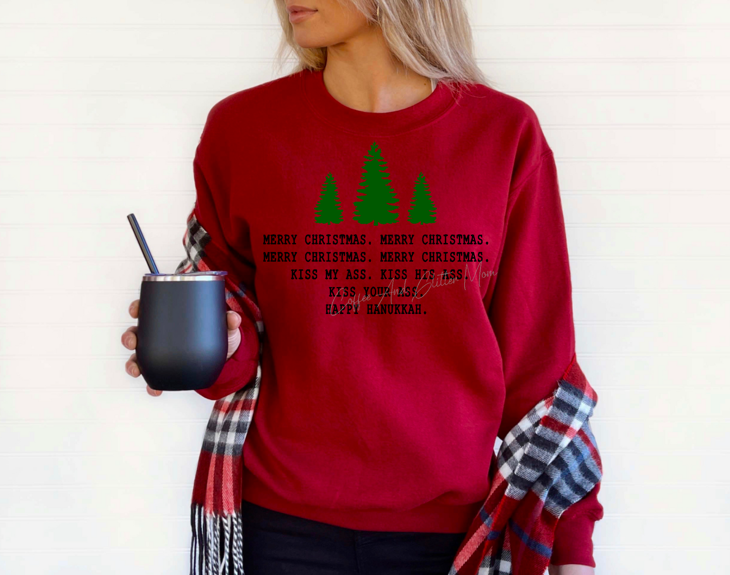 Merry Christmas Kiss My Ass Griswold Sweatshirt