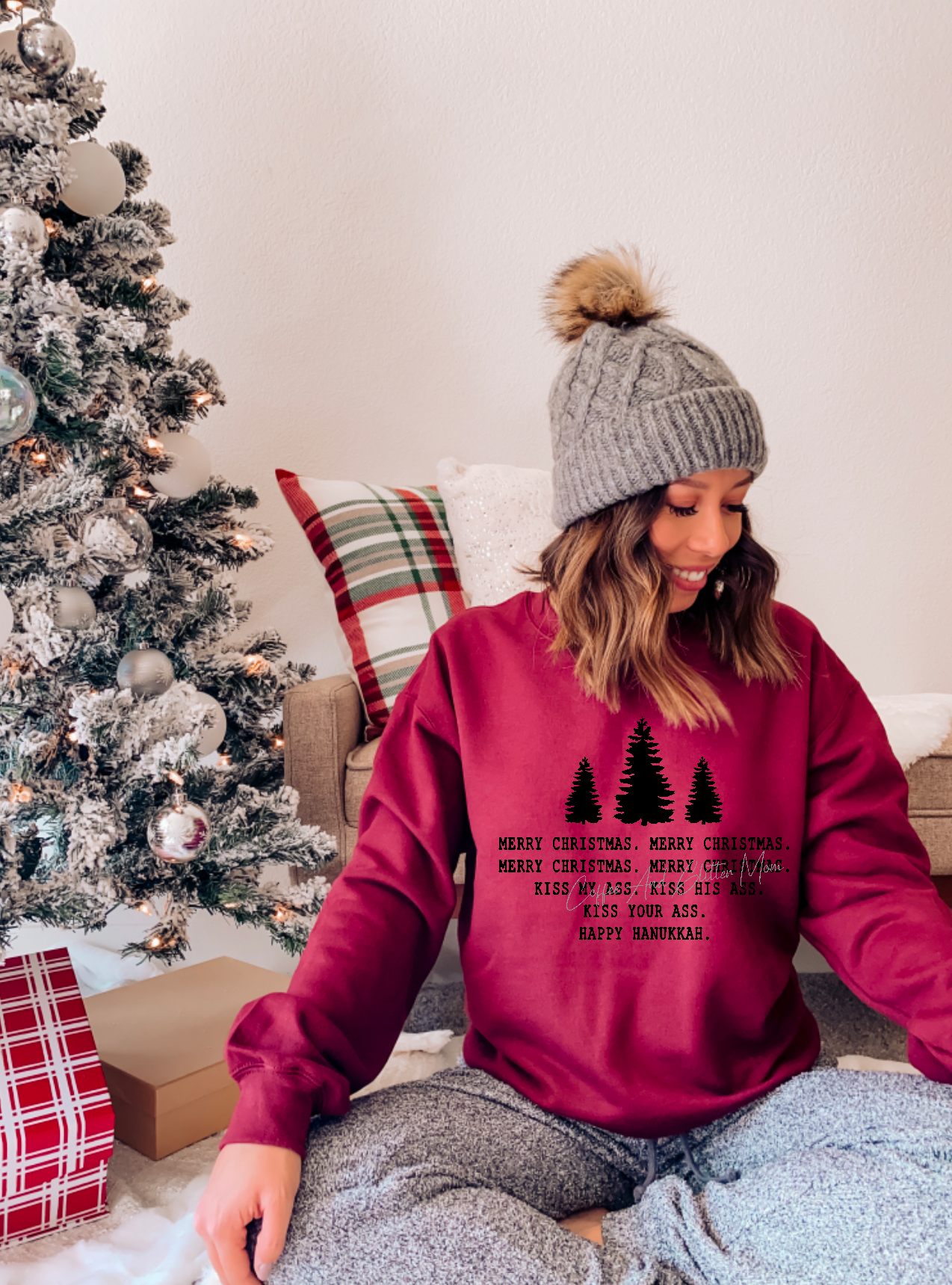 Merry Christmas Kiss My Ass Griswold Sweatshirt