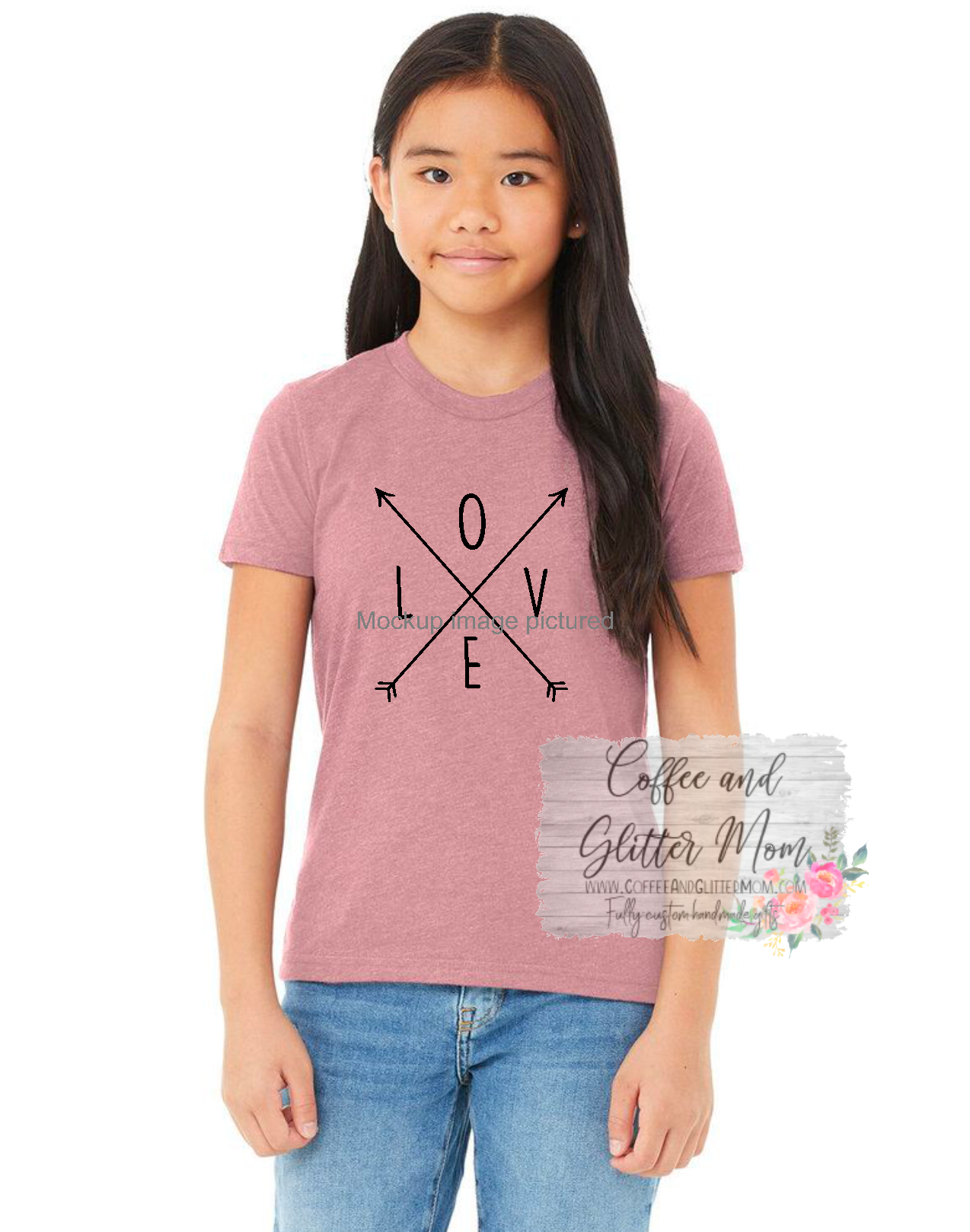 Love Arrow Bella + Canvas Tee