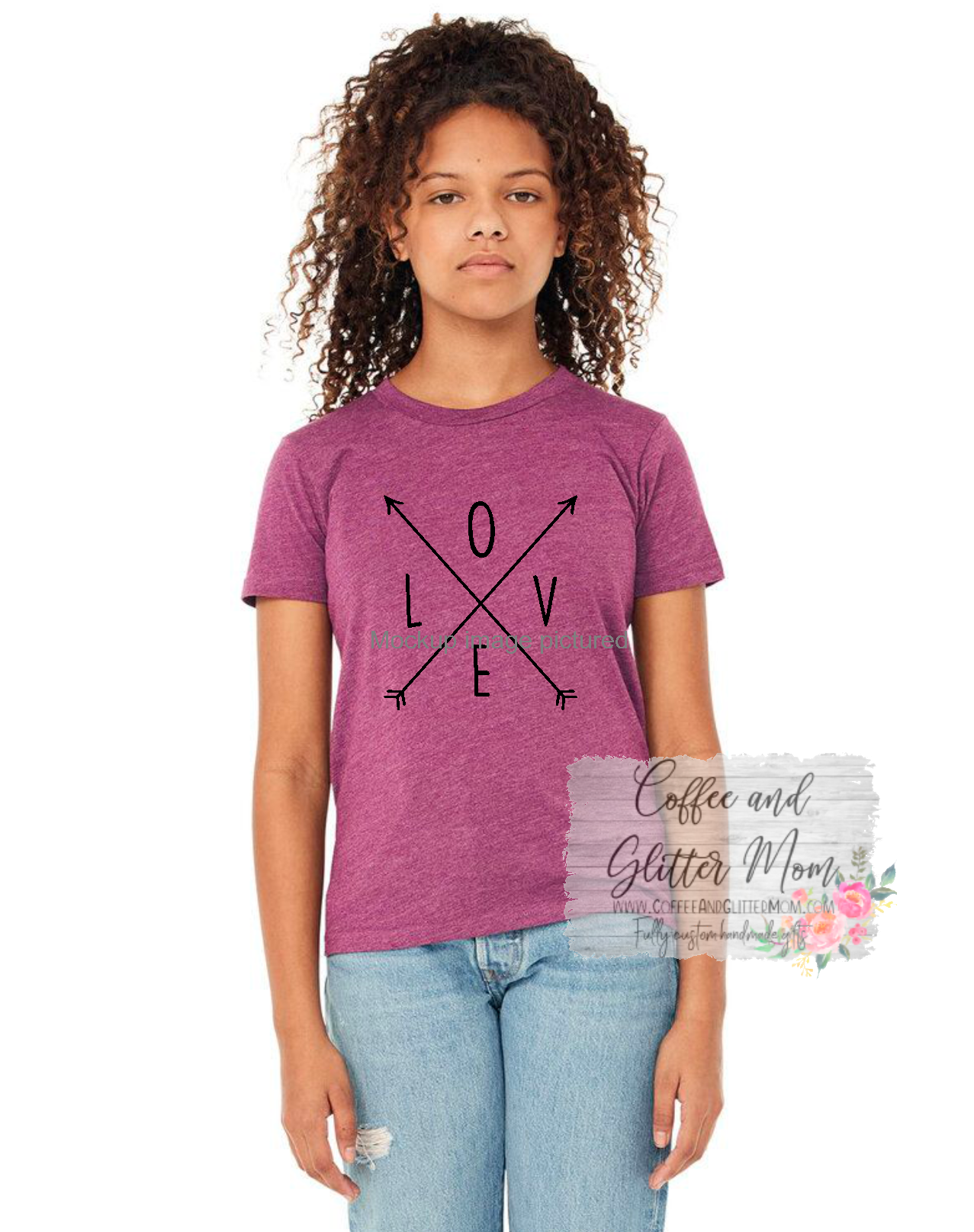 Love Arrow Bella + Canvas Tee