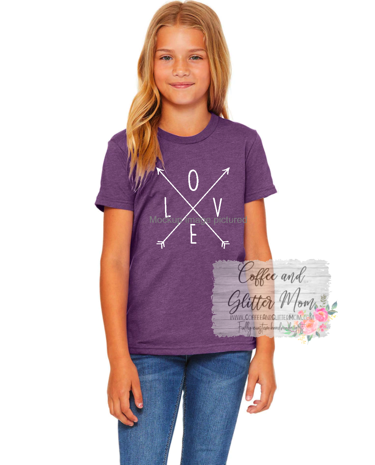 Love Arrow Bella + Canvas Tee