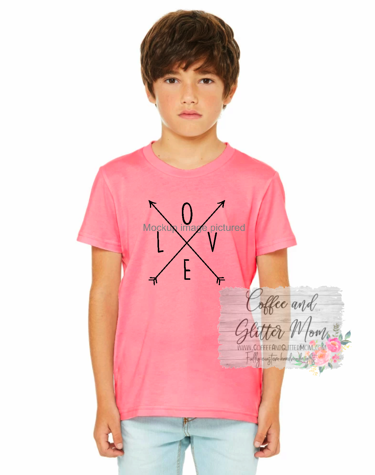 Love Arrow Bella + Canvas Tee
