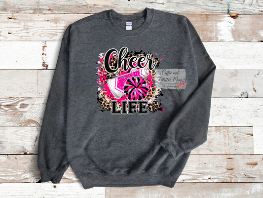 Cheer Life Pink Youth Sweatshirt