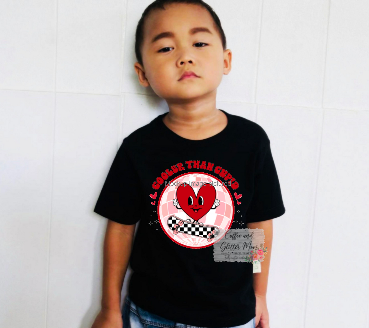 Cooler Than Cupid Valentine Youth Tee