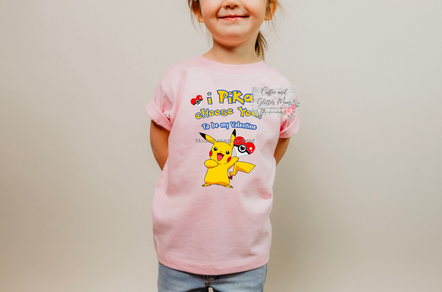 I Pika Choose You Valentine Youth Tee