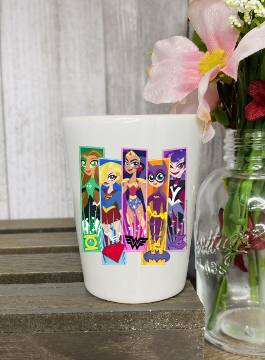 Super Girl Squad Shot Glass
