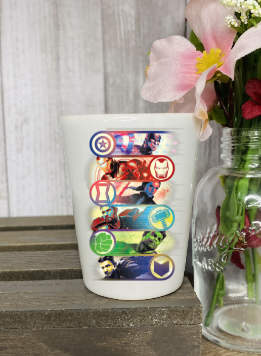 Superhero Shot Glass