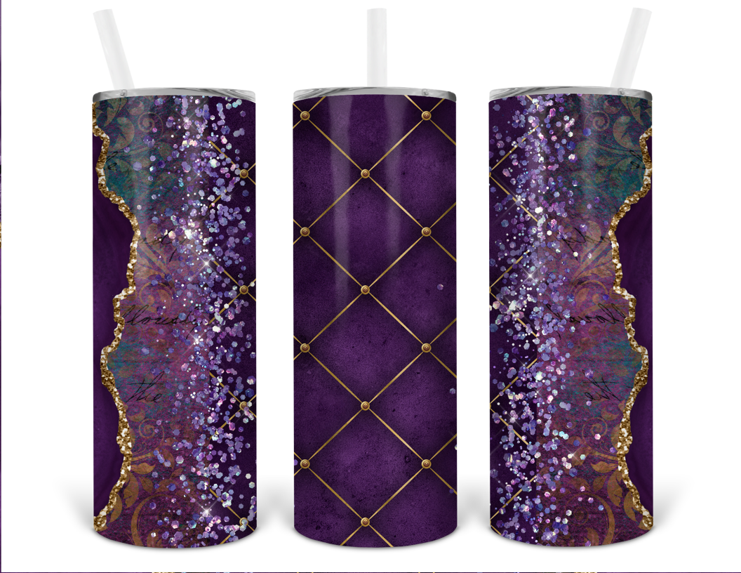 Your Name Here Custom 20oz Rainbow Skinny Tumbler
