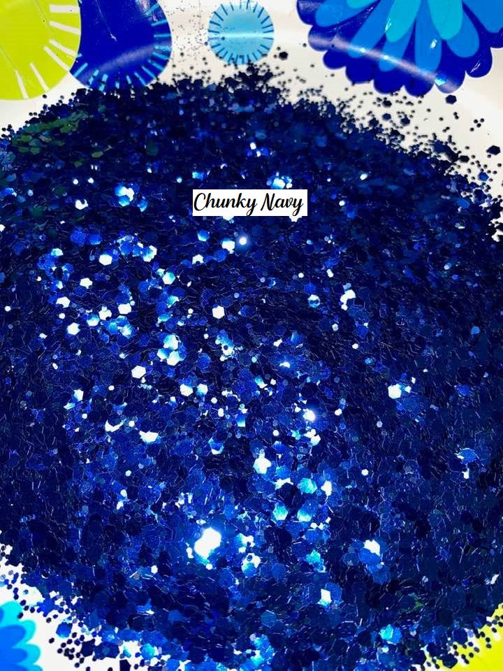 Chunky Navy Blue