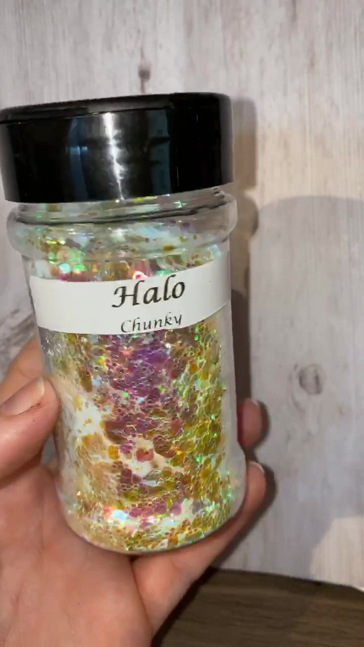 Halo Iridescent Chunky