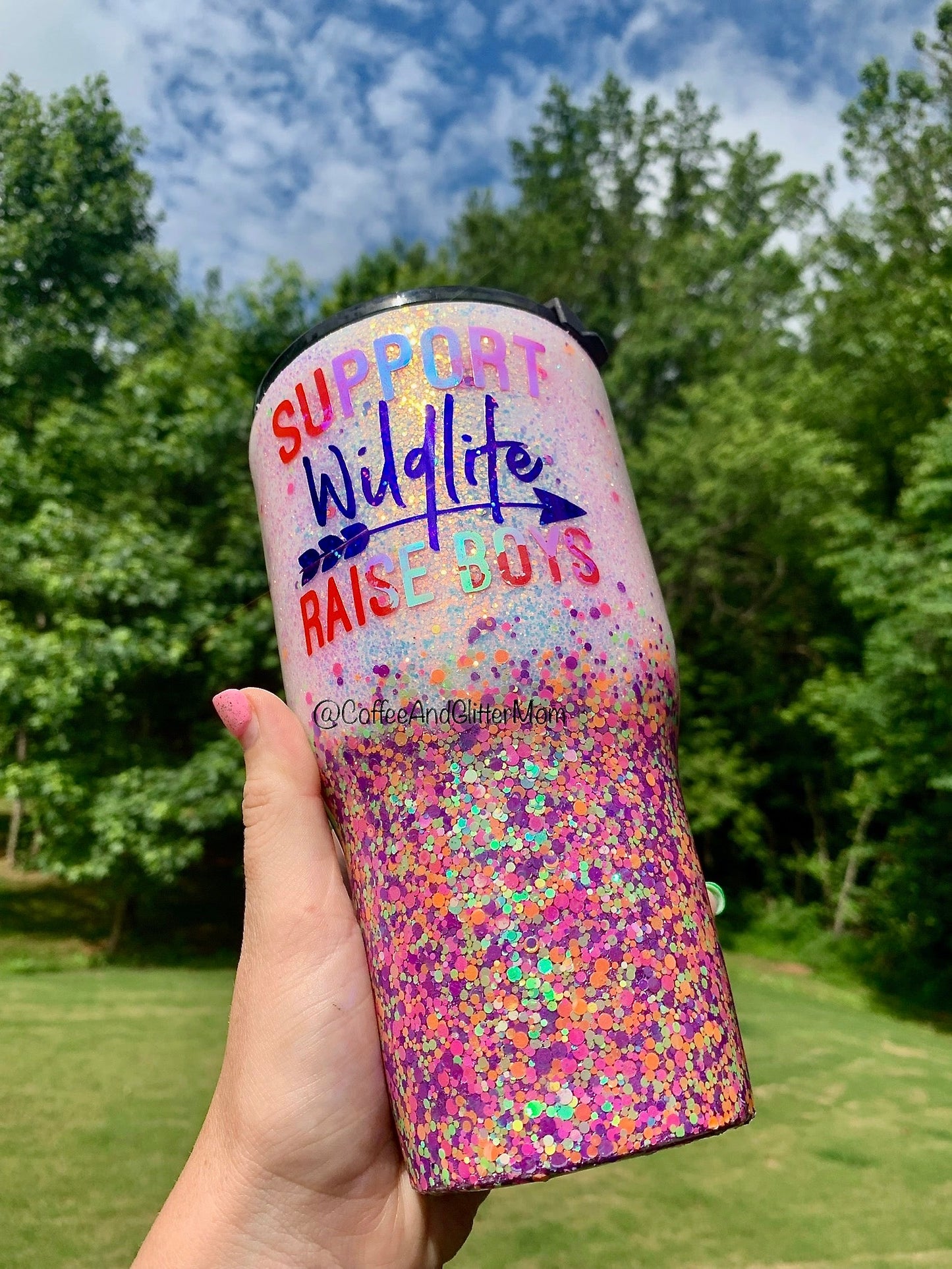 The Groovy Golden Opal Tumbler