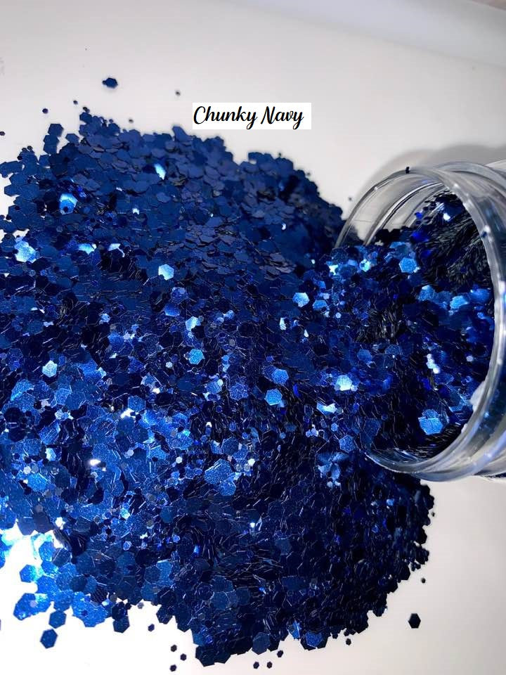 Chunky Navy Blue