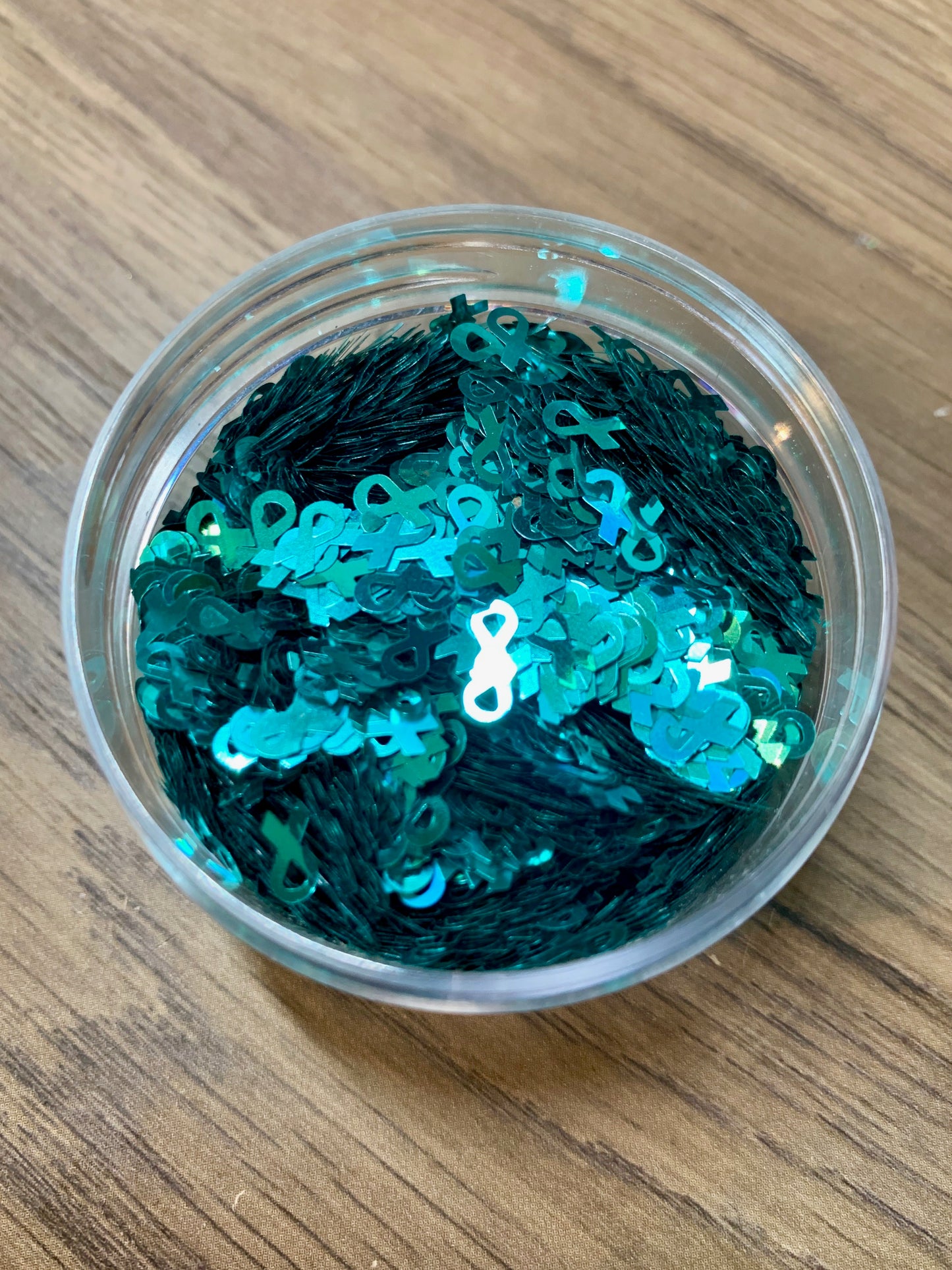 Teal Awareness Ribbons