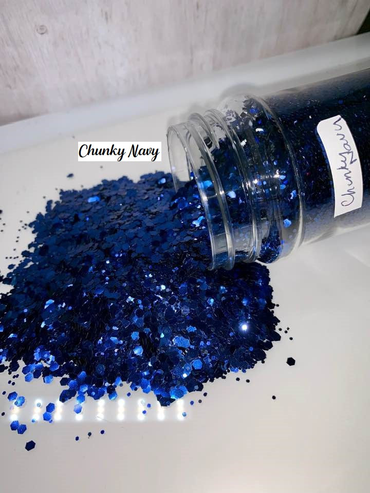 Chunky Navy Blue