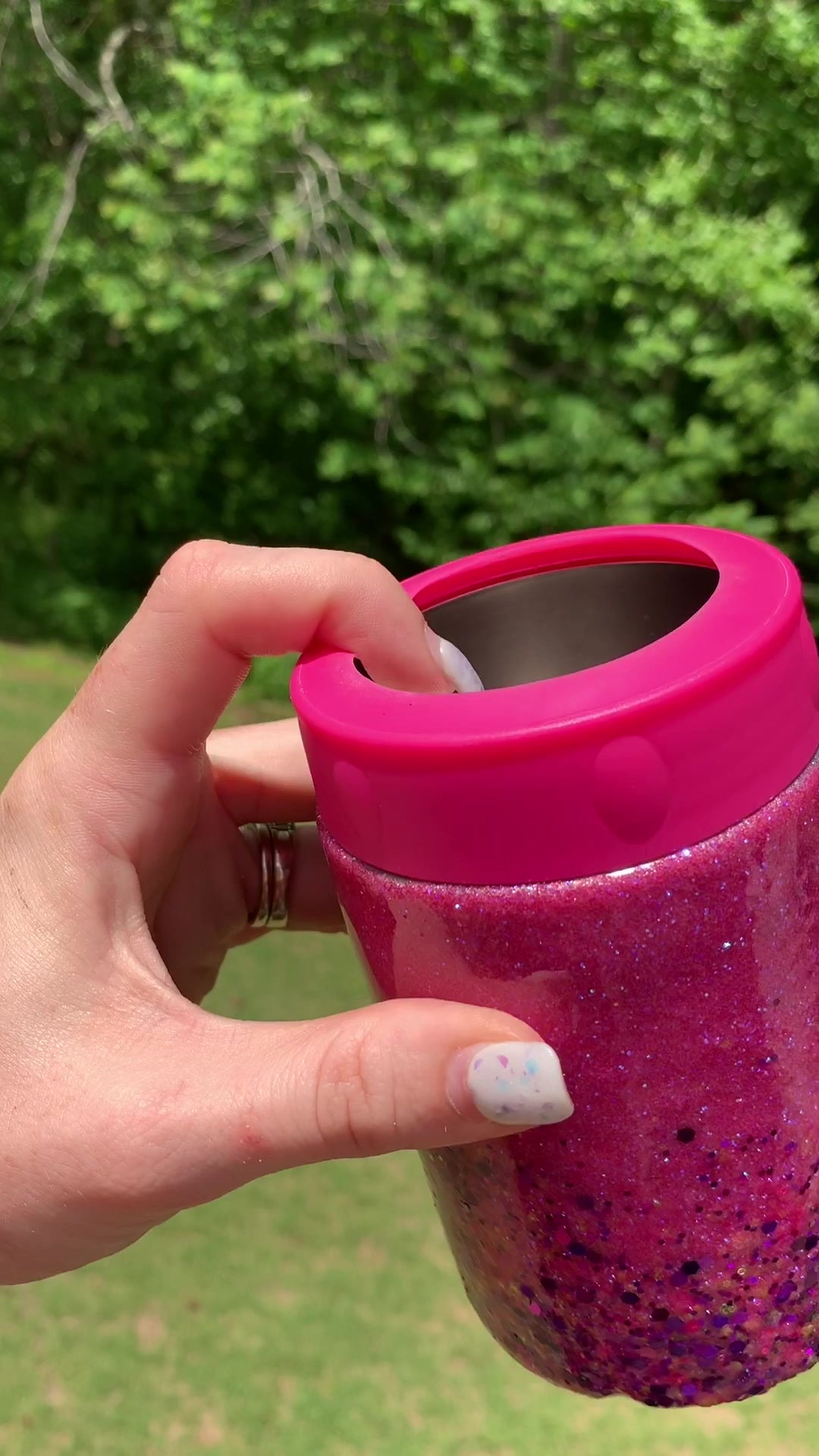 Can Cooler with Rubber with Screw-Top