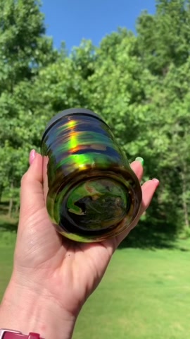 Camo Can Cooler with Rubber with Screw-Top