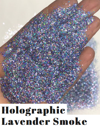 Holographic Lavender Smoke Fine