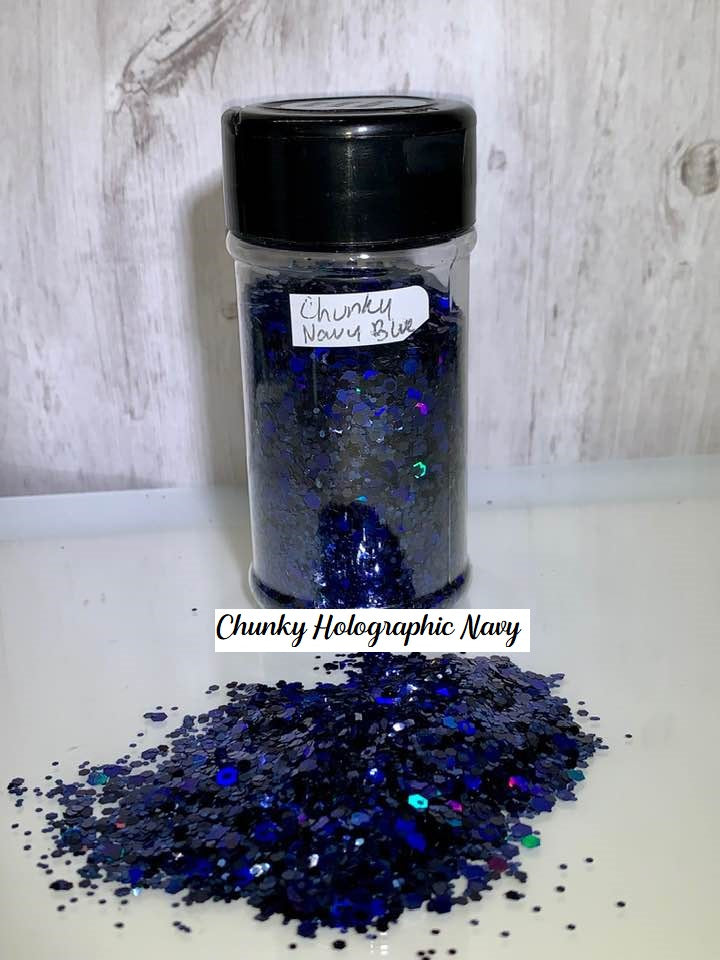 Chunky Holographic Navy