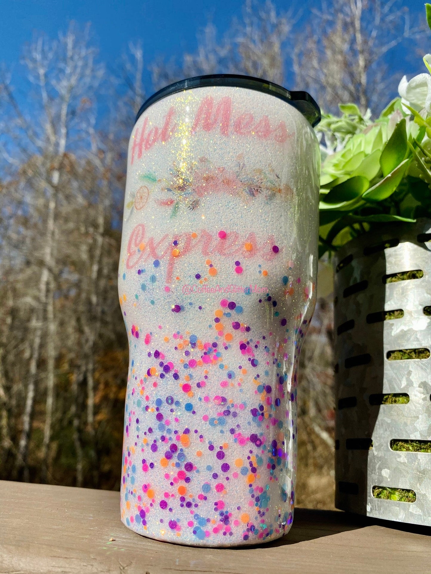 The Tropical Dots Tumbler