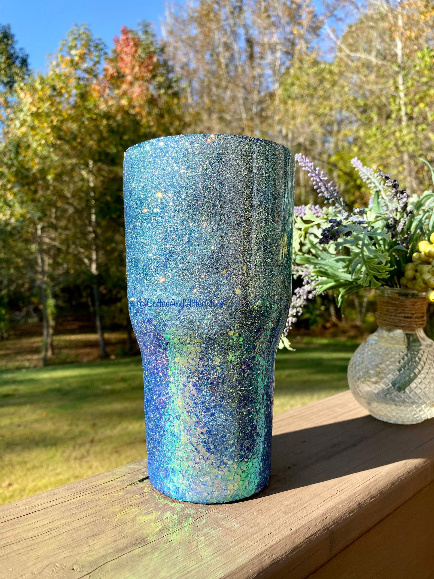 30oz Navy Golden Opal to Chunky Once Upon a Time
