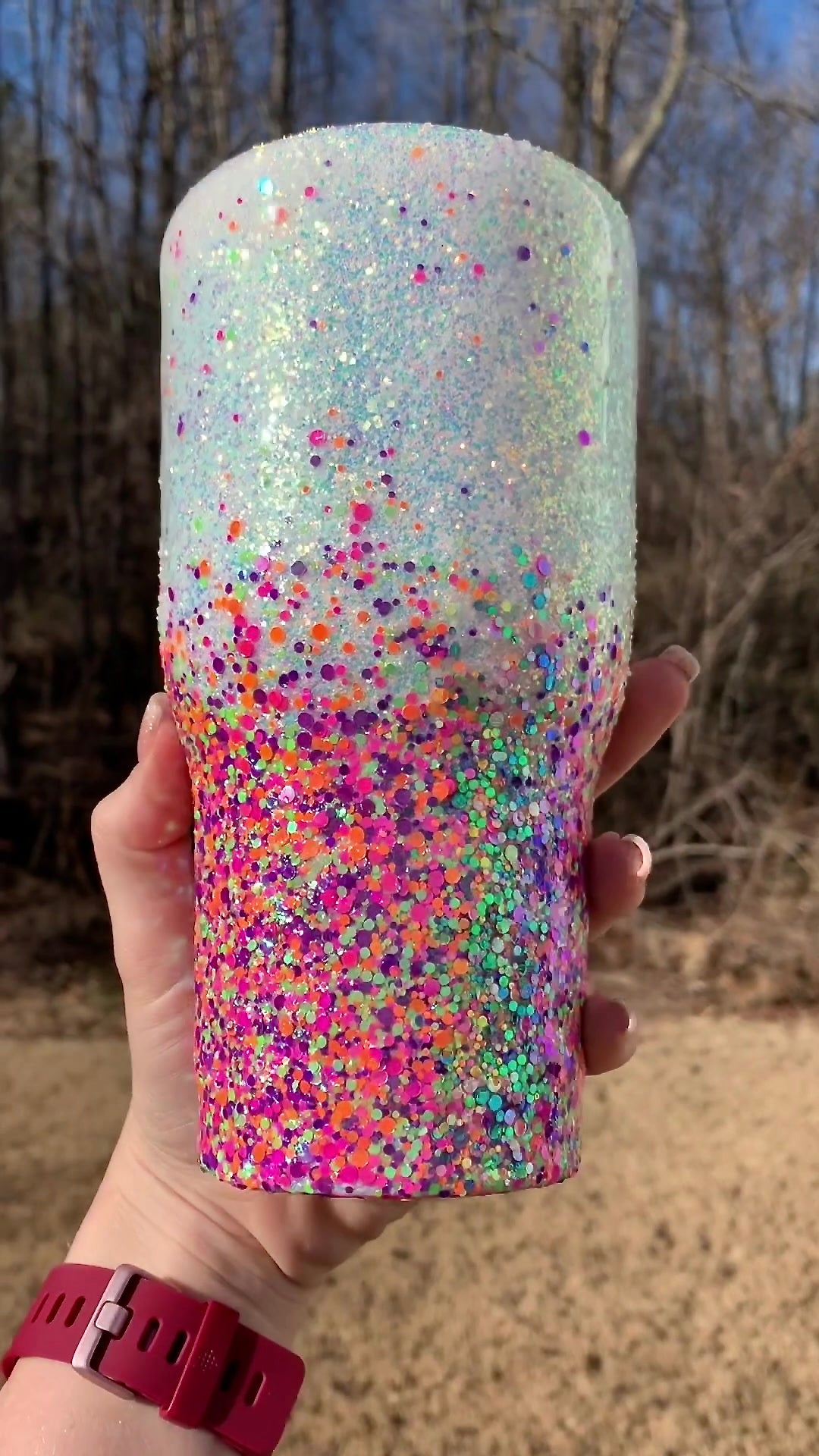 The Groovy Golden Opal Tumbler