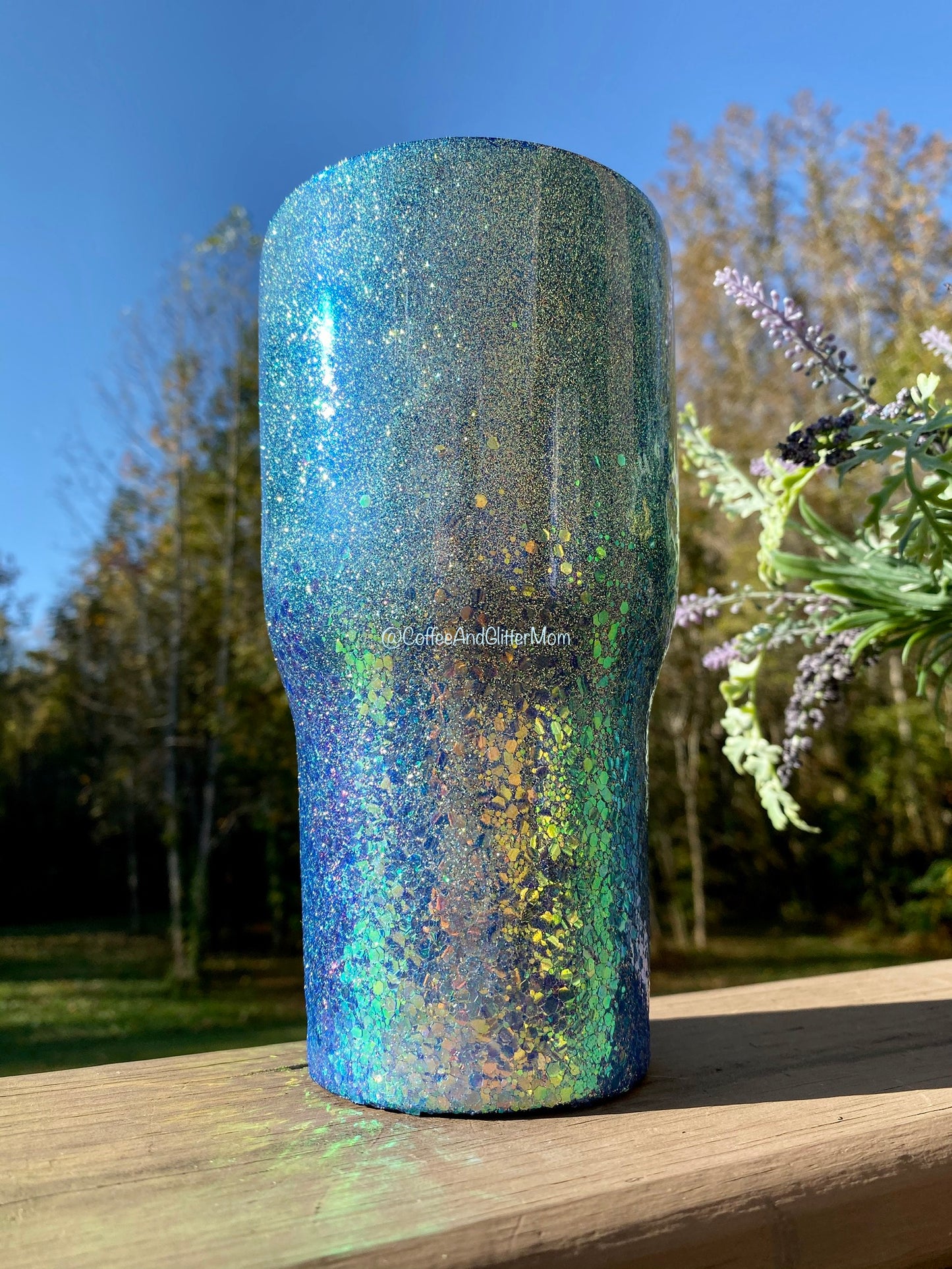 30oz Navy Golden Opal to Chunky Once Upon a Time