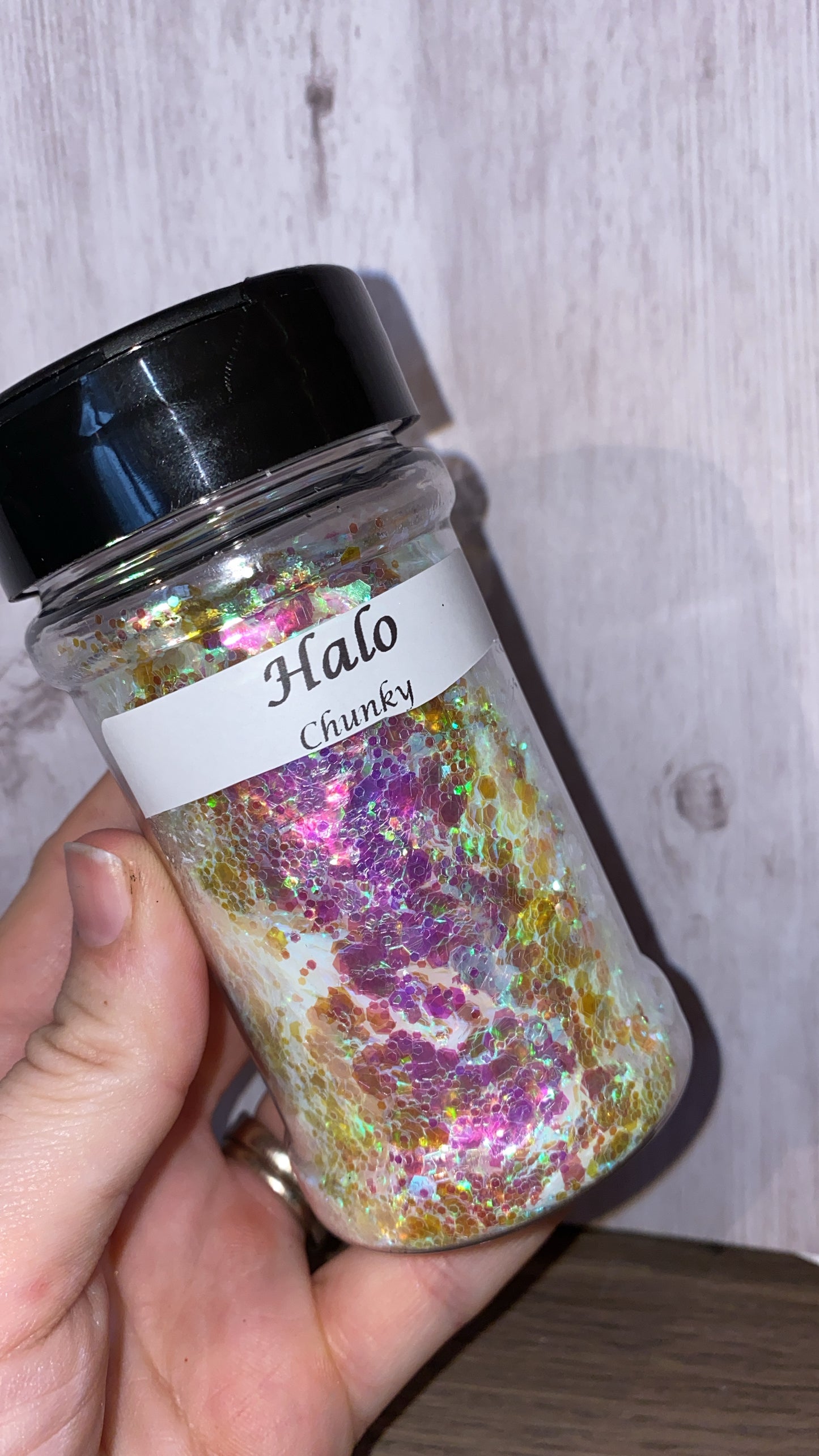 Halo Iridescent Chunky