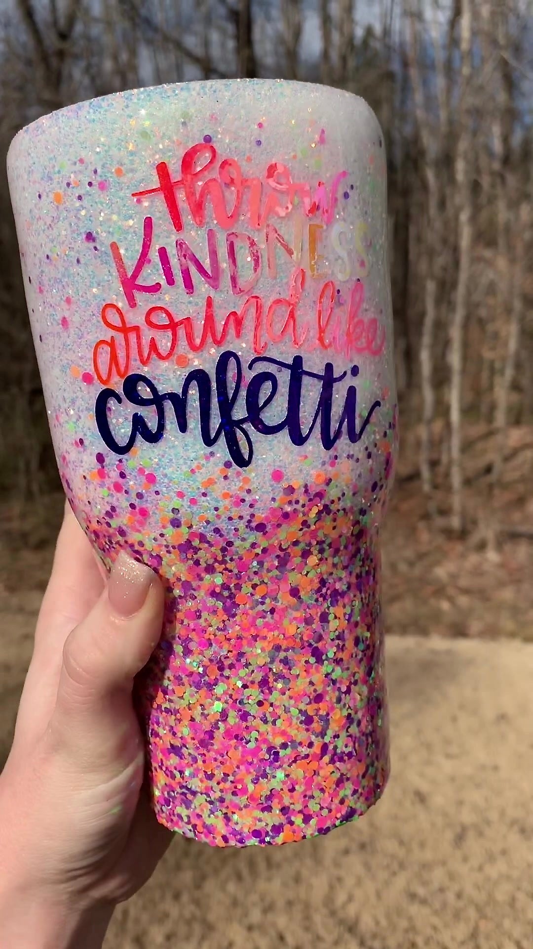 The Groovy Golden Opal Tumbler