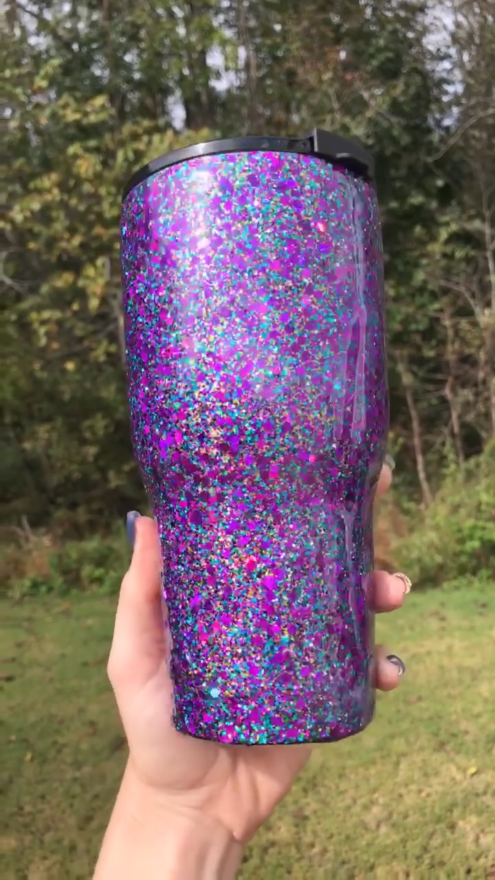 Chunky Purple Peacock