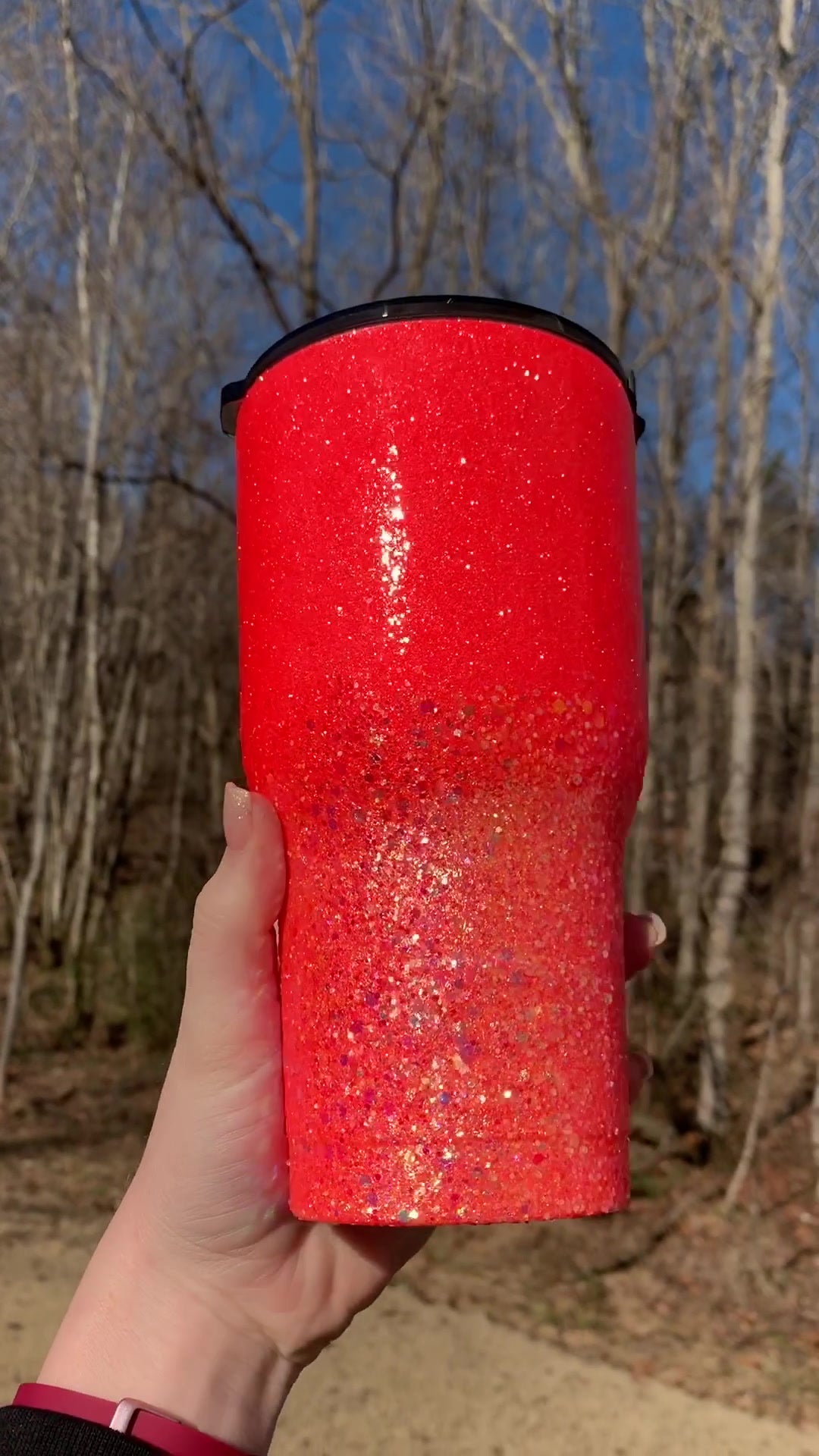 30oz Sunburst with Chunky Tequila Sunrise