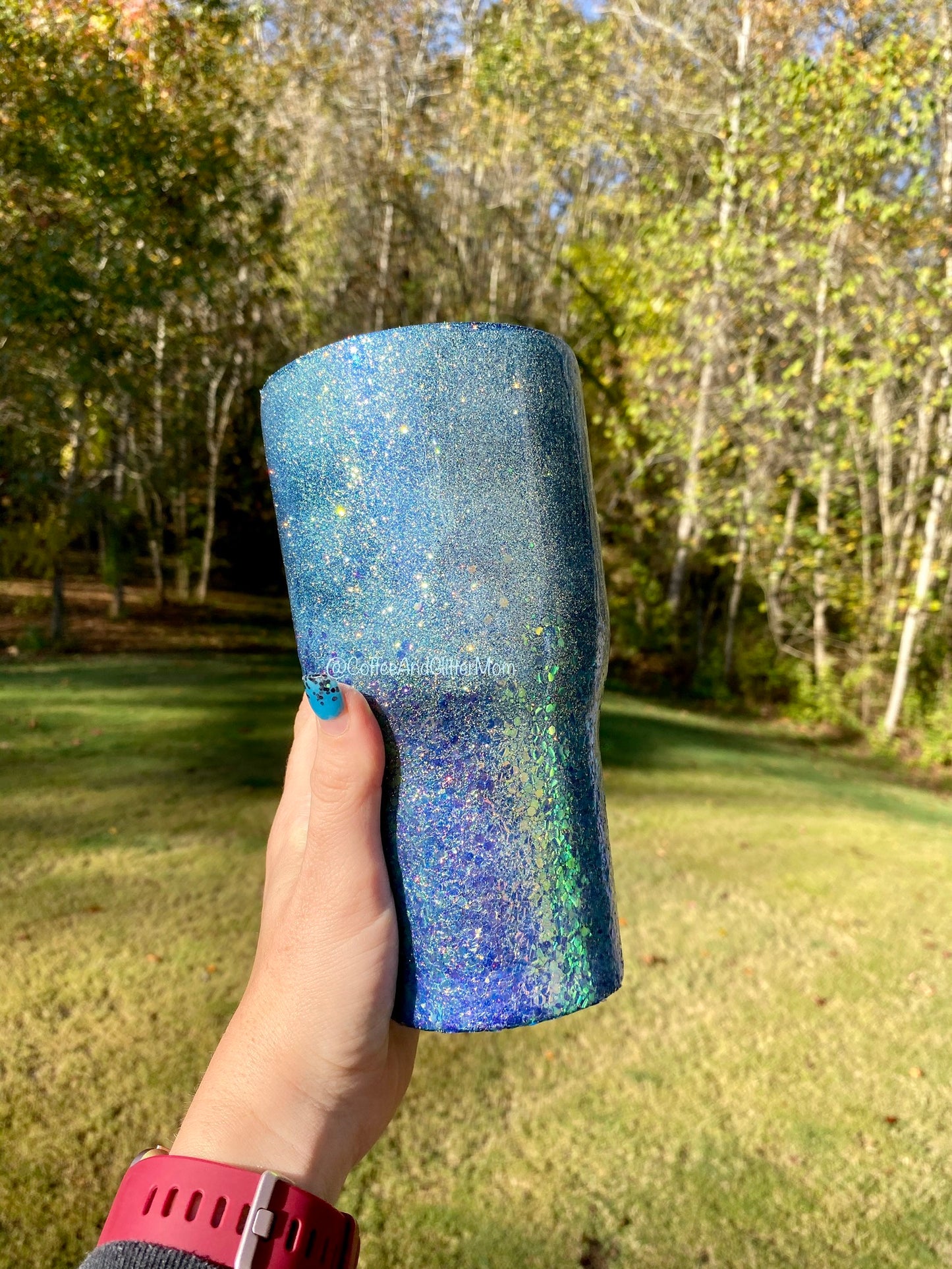 30oz Navy Golden Opal to Chunky Once Upon a Time