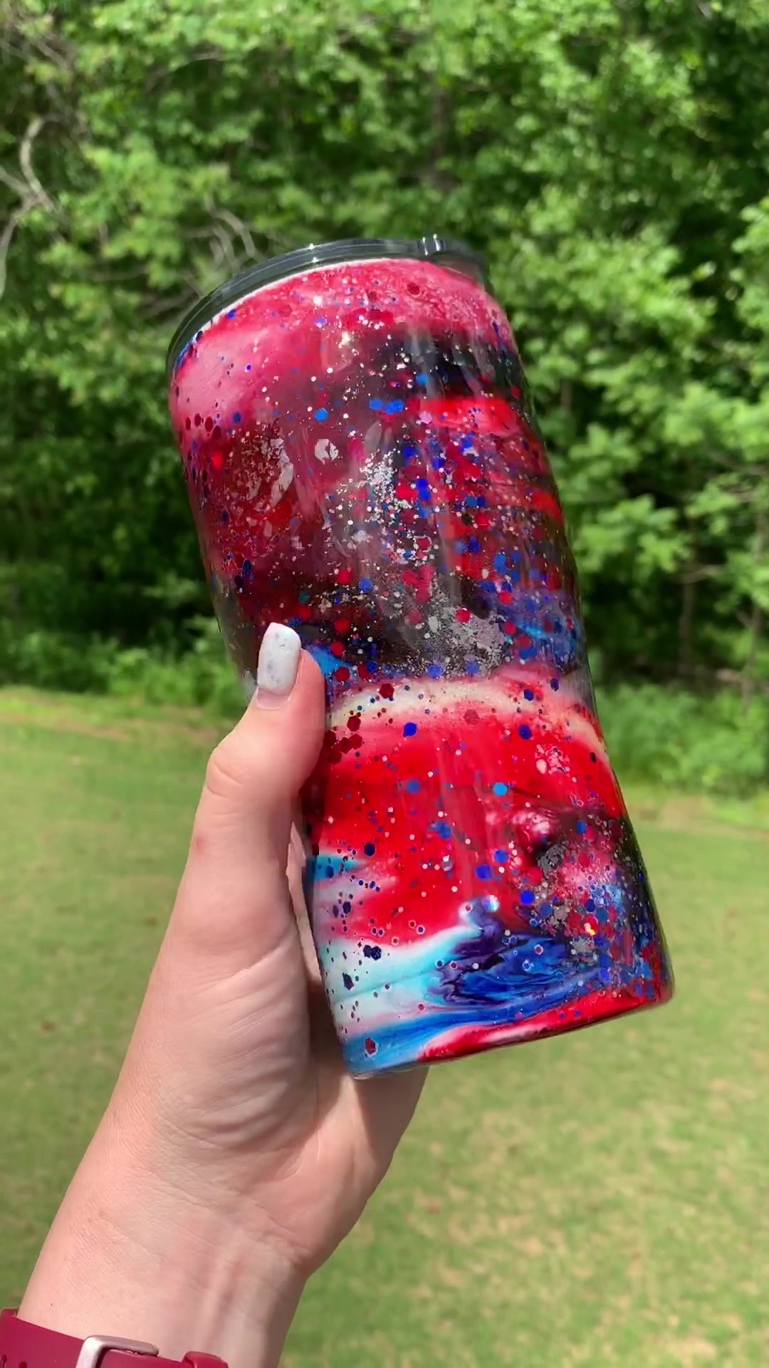 20oz Tye-Dye Slim Curve Hogg