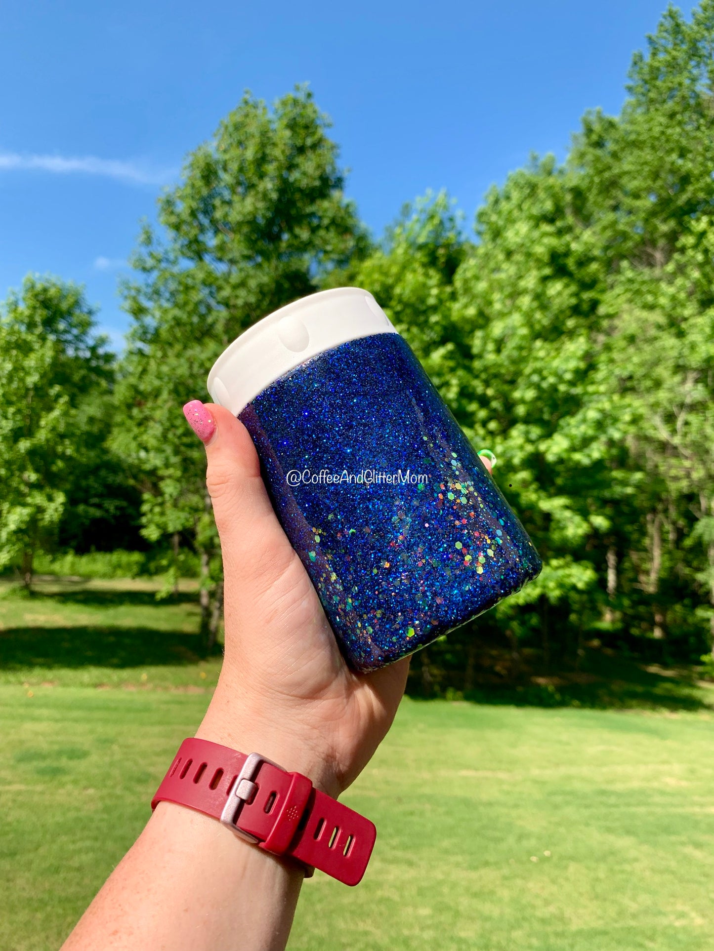 12oz Can Cooler with Rubber with Screw-Top Alter Ego