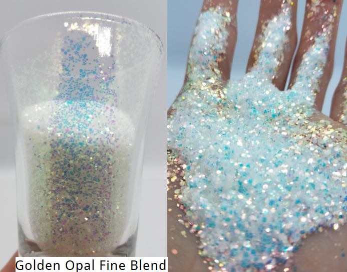 30oz Chunky Holo Bling Bottom Tumbler (Fine Top) One Decal