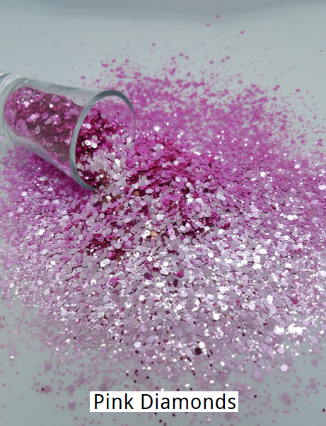 Chunky Pink Diamonds