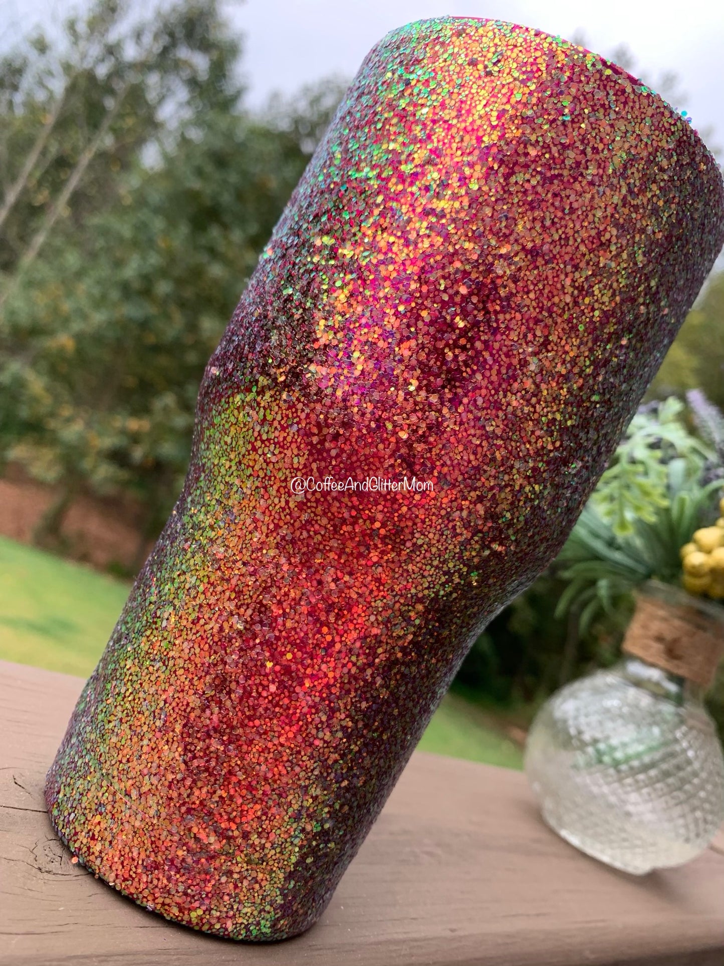 20oz Golden Metallic Pink Fine