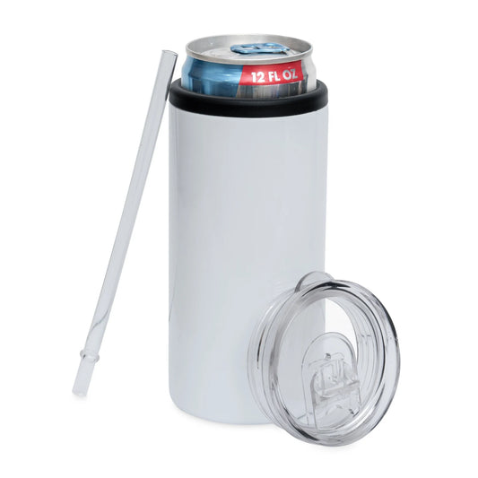 Skinny Can Cooler Duo-Lid Tumbler