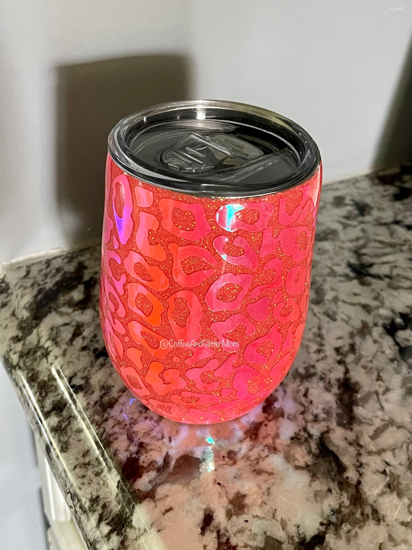 Sunfire Animal Print Wine Tumbler