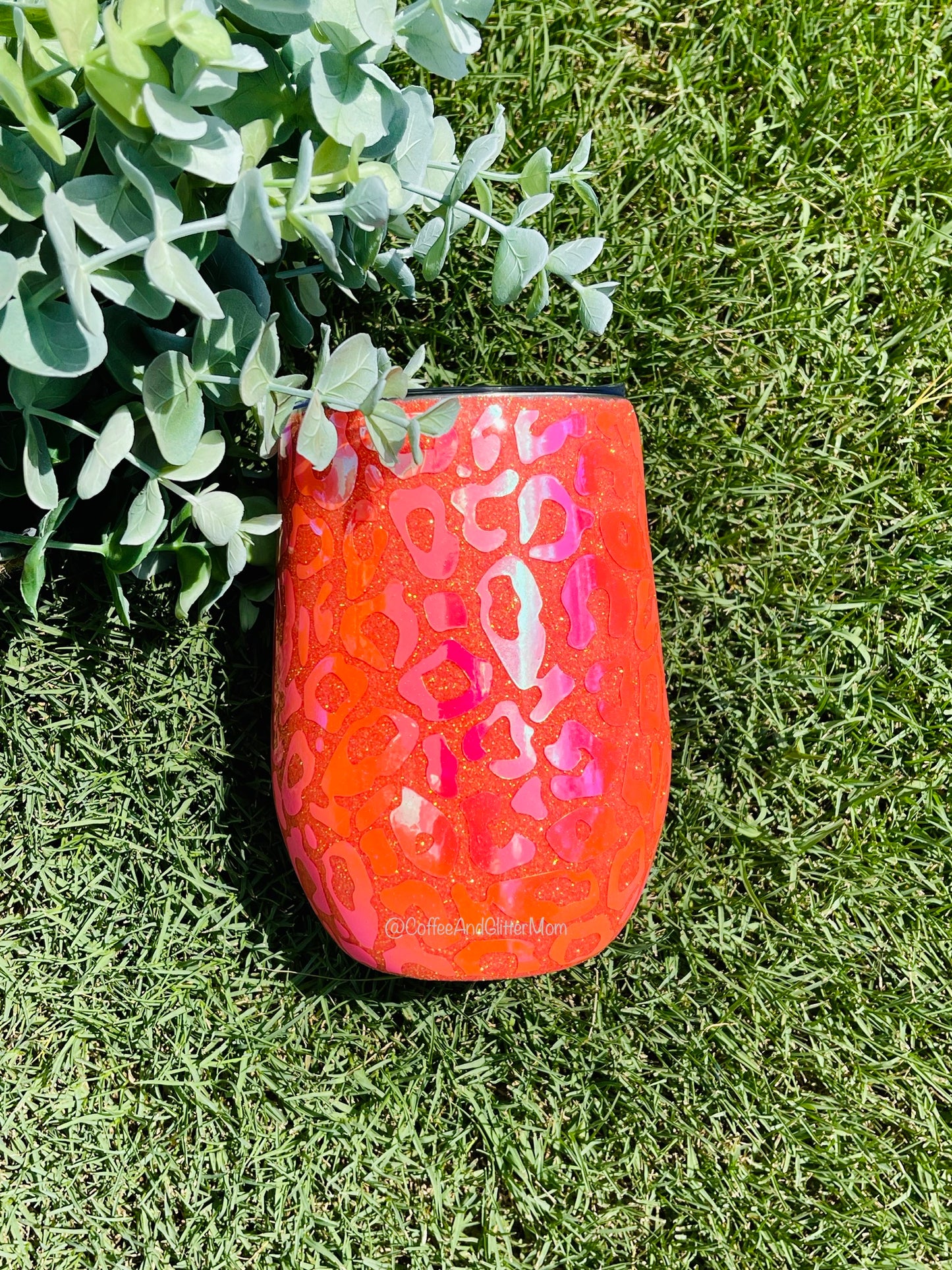 Sunfire Animal Print Wine Tumbler