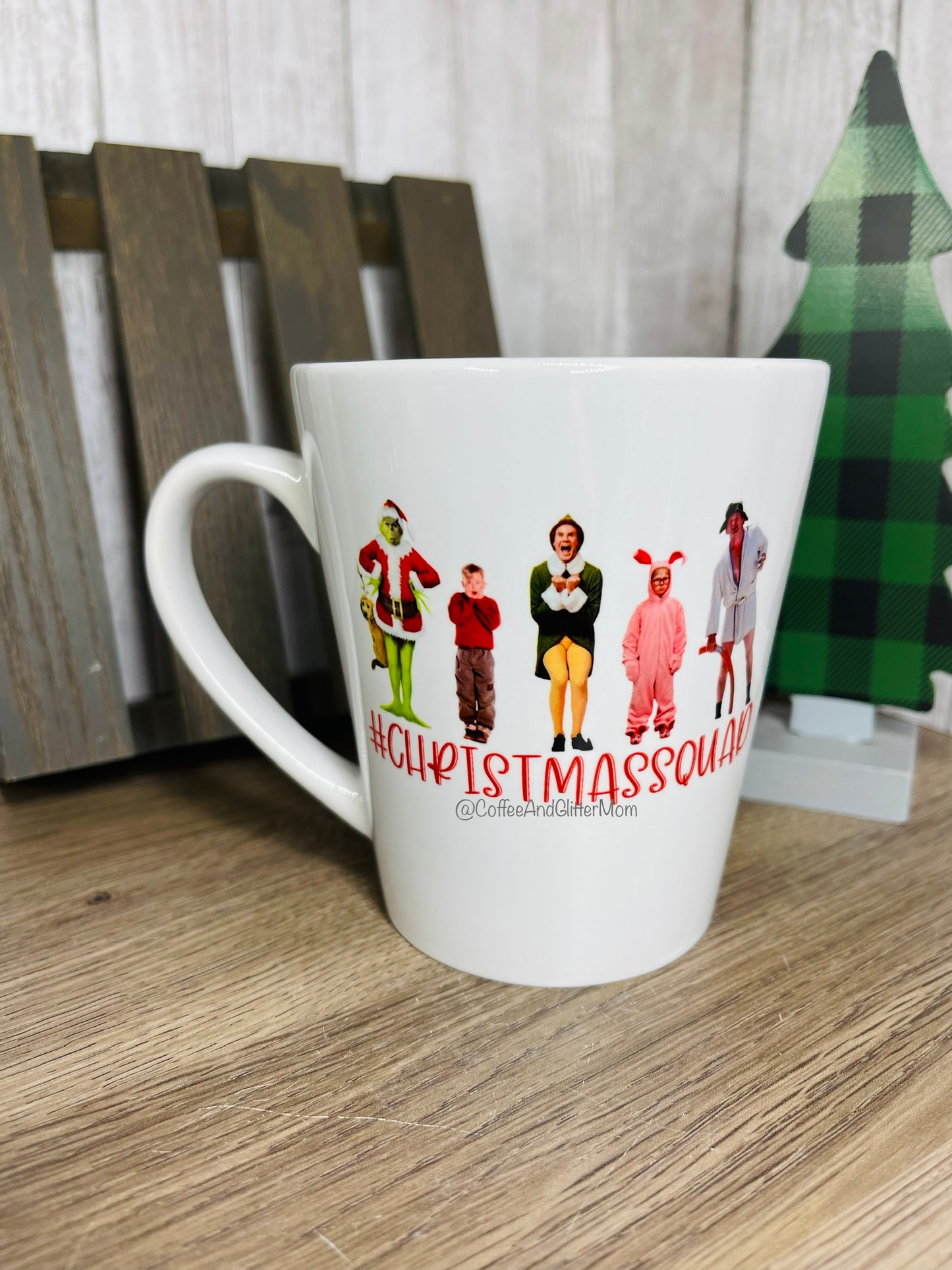 #ChristmasSquad / Mooey Christmas Heifer 12oz Ceramic Mug