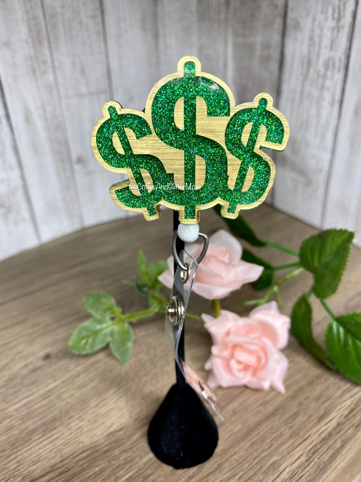 Dollar Signs Badge Reel