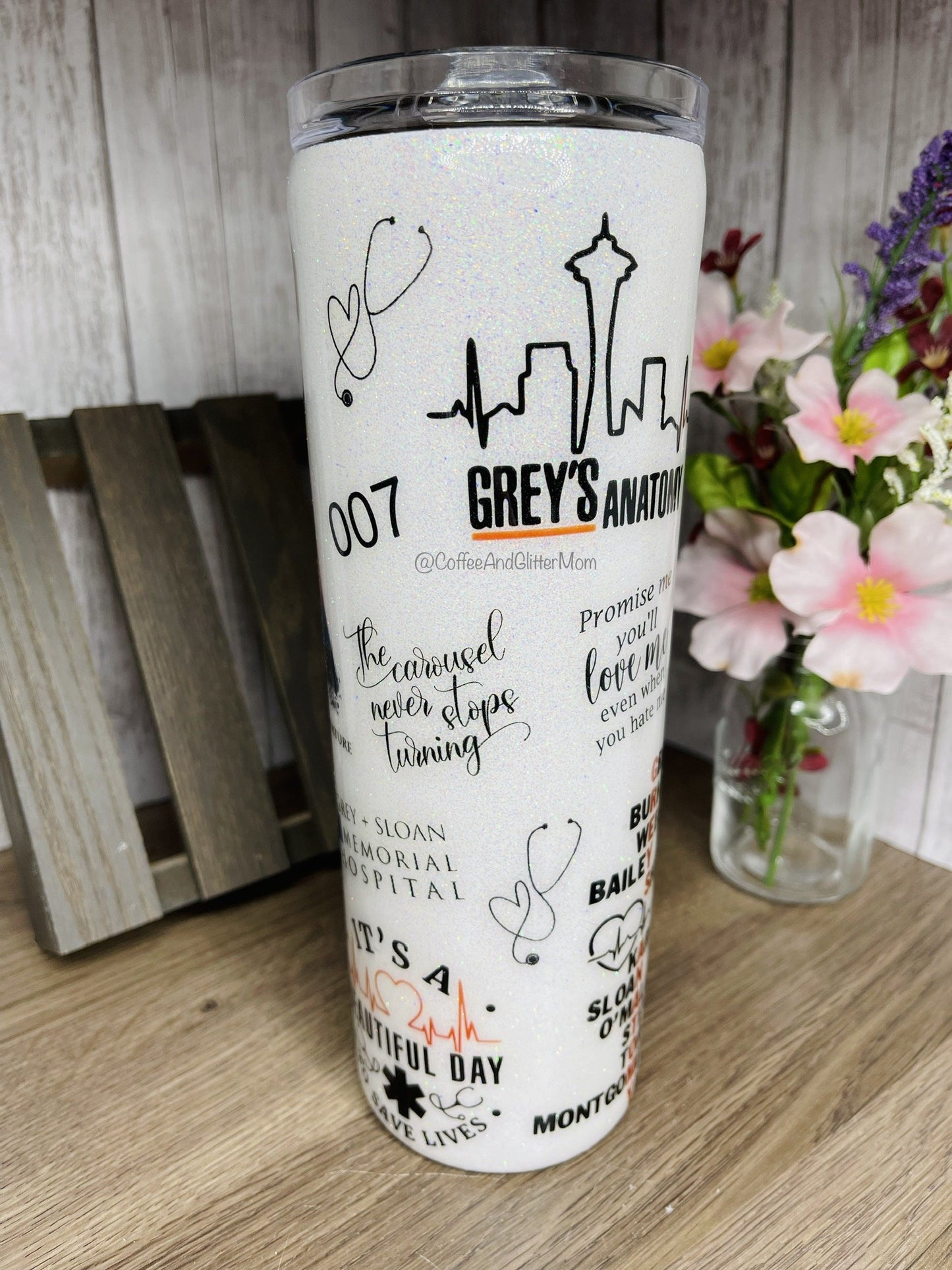 Grey’s Unstoppable 20oz Skinny Tumbler